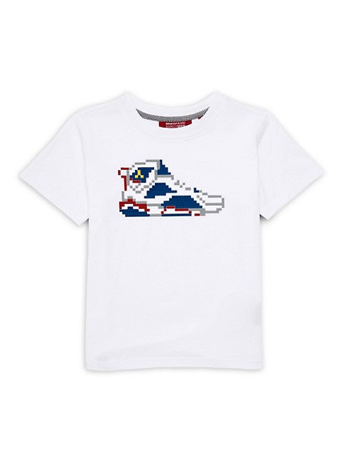 Mostly Heard Rarely Seen 8-Bit Boy's Olympic Sneaker Tee