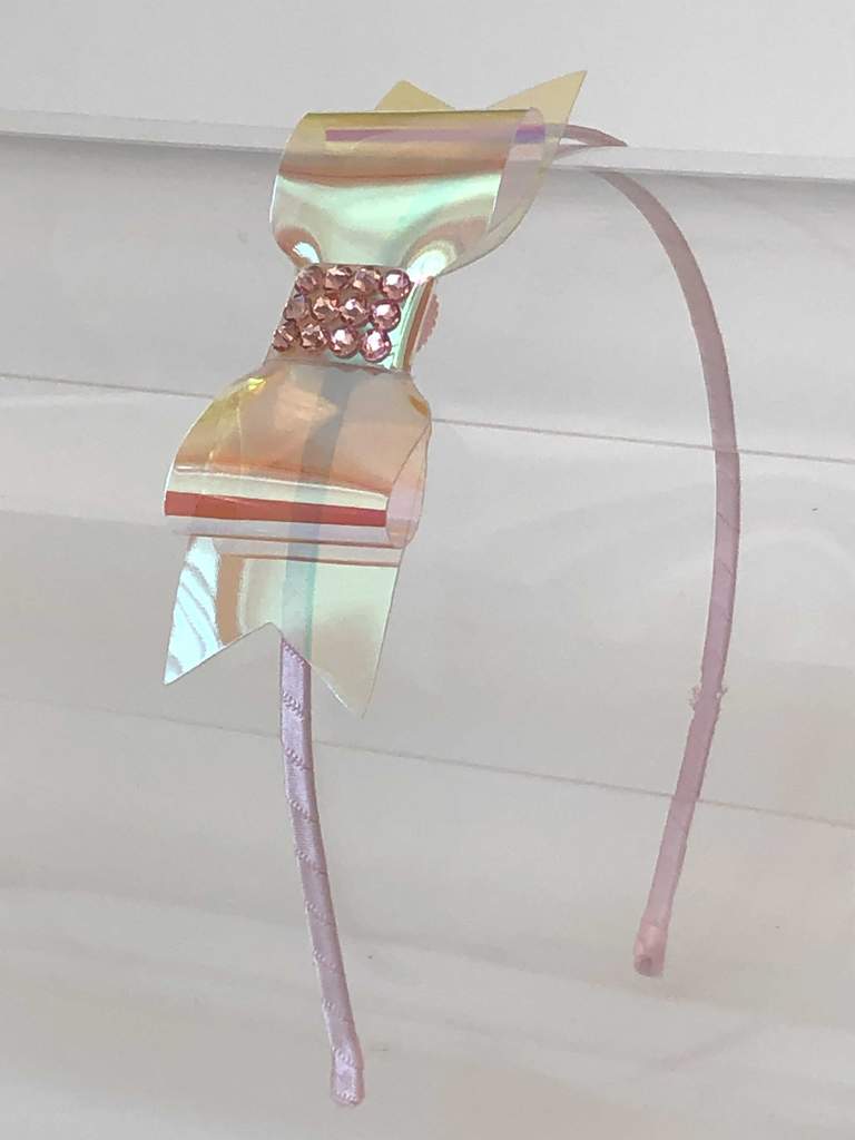 Iridescent Bow Headband