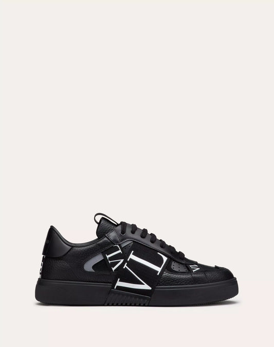 Valentino Garavani Women's VL7N Low Top Calfskin Sneakers With Logo Bands