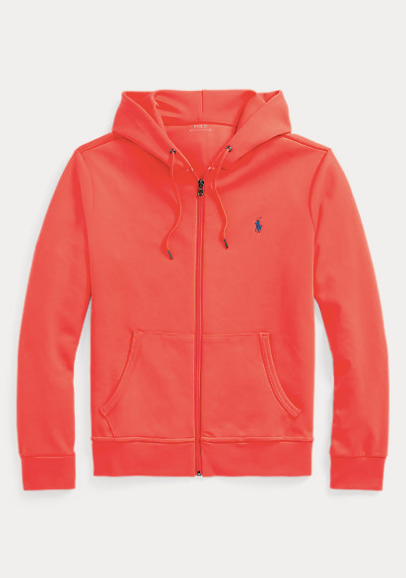 Polo Ralph Lauren Racing Red Zip Hoodie
