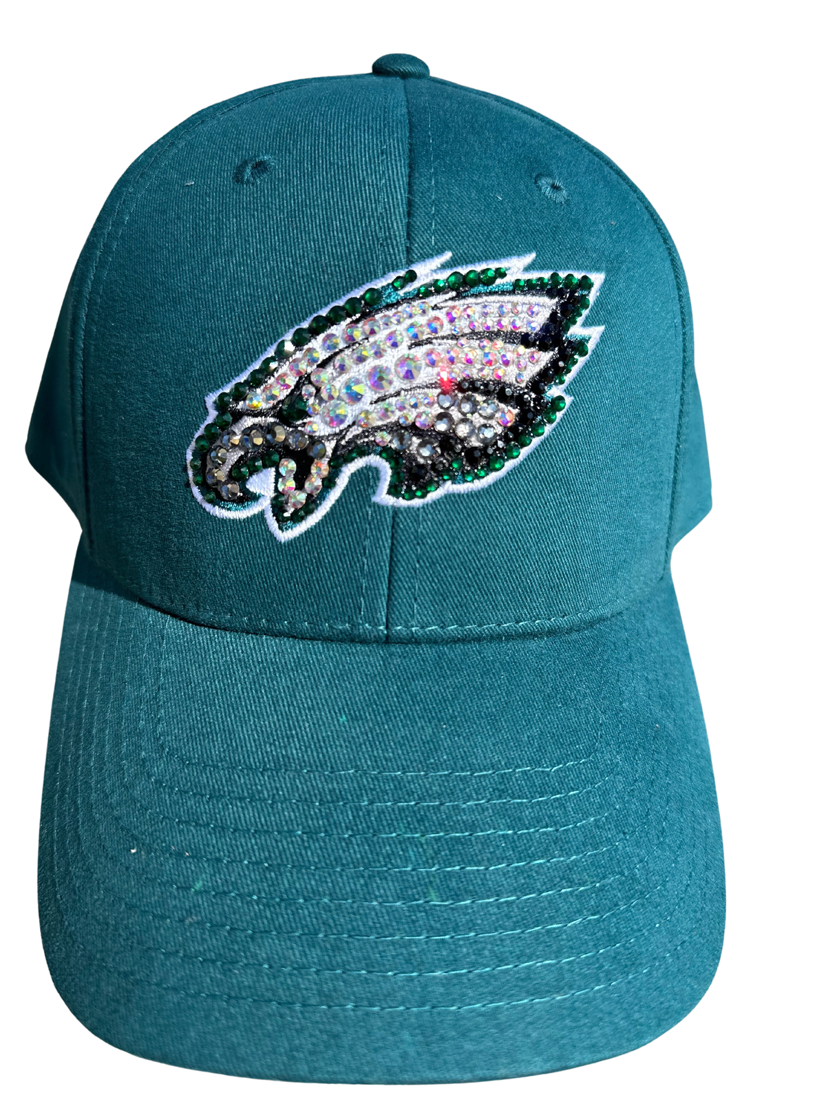 Philadelphia Eagles Rhinestone Embellished Soar Cap