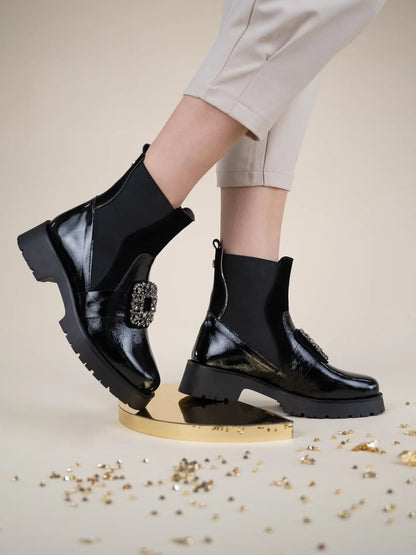 MLV Black Gem Raquel Chelsea Boot 59