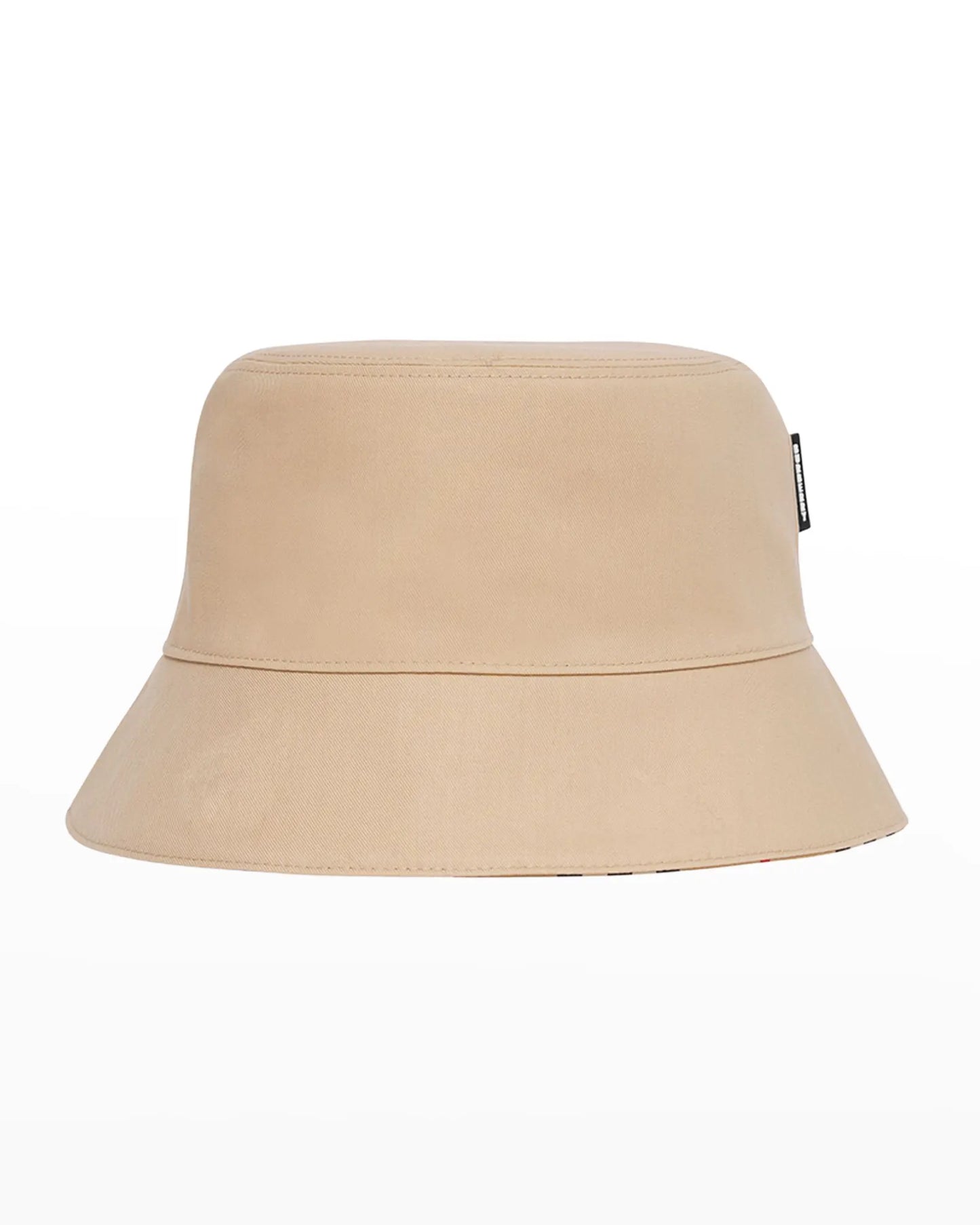 Burberry Beige Stripe Reversible Icon Cotton Bucket Hat