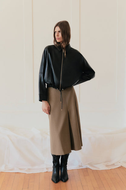 The Lizette Jacket Drawstring Bomber Jacket