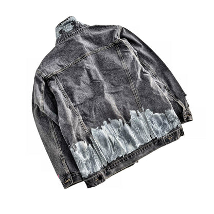 Wren + Glory Women's Beyond Silver Denim Jacket