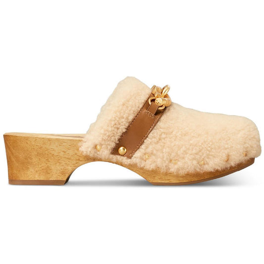 Tory Burch Genuine Shearling Jessa Clog