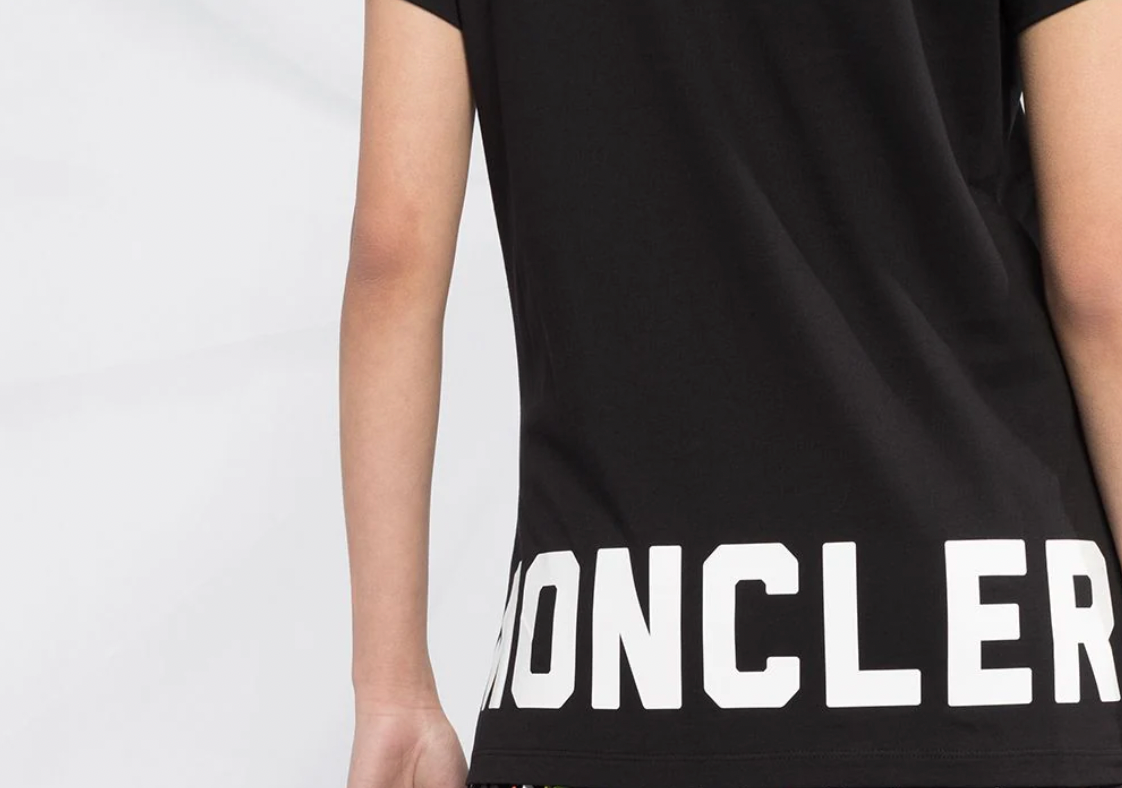 Moncler Women's Large Logo Print T-Shirt